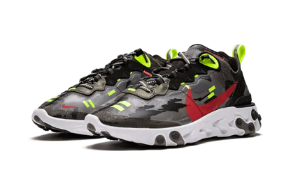 Nike React Element 87 Medium Olive Bright Crimson Nike
