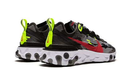 Nike React Element 87 Medium Olive Bright Crimson Nike