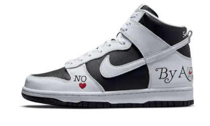 Nike SB Dunk High Supreme By Any Means Black VOSneakers
