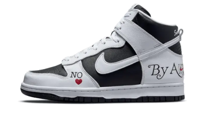 Nike SB Dunk High Supreme By Any Means Black VOSneakers
