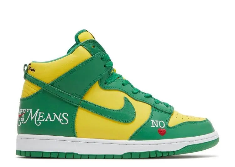 Nike SB Dunk High Supreme By Any Means Brazil Nike