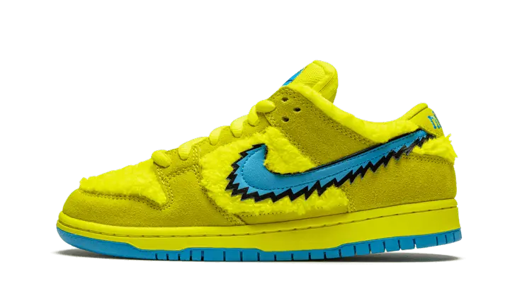 Nike SB Dunk Low Grateful Dead Bears Yellow VOSneakers