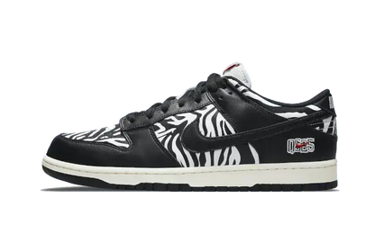 Nike SB Dunk Low Quartersnacks Zebra VOSneakers