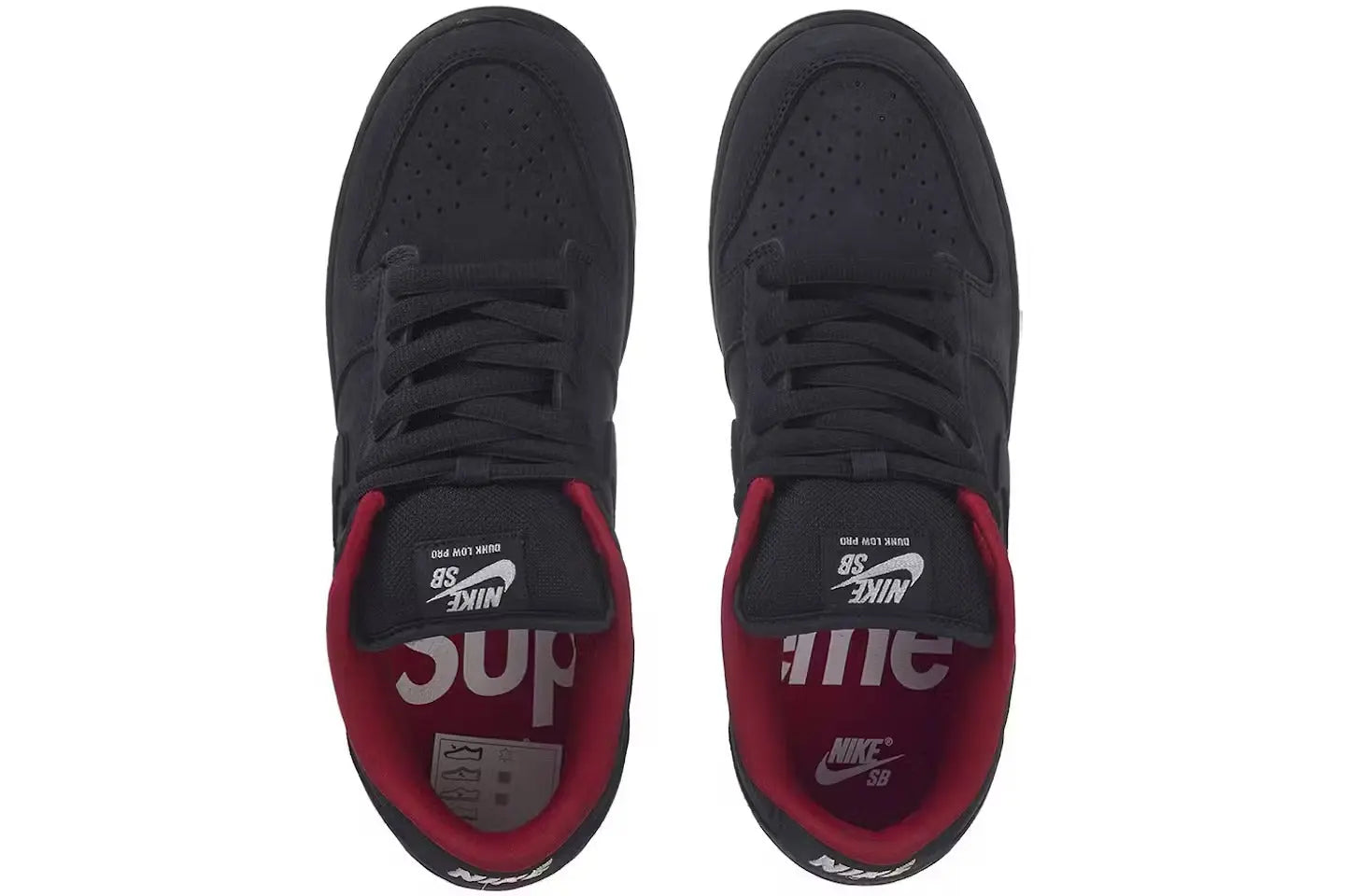 Nike SB Dunk Low Supreme 94 Black VOSneakers