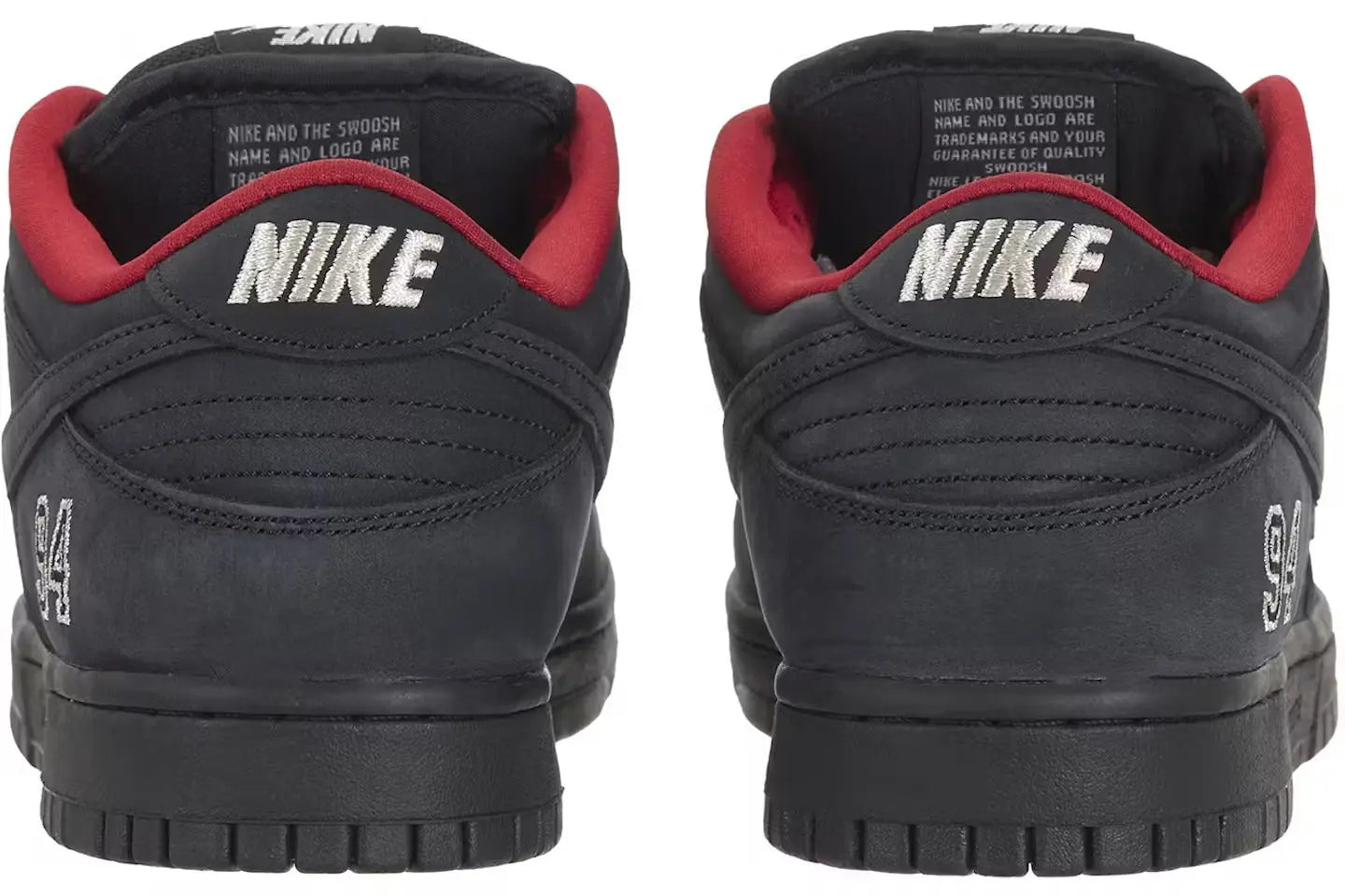 Nike SB Dunk Low Supreme 94 Black VOSneakers