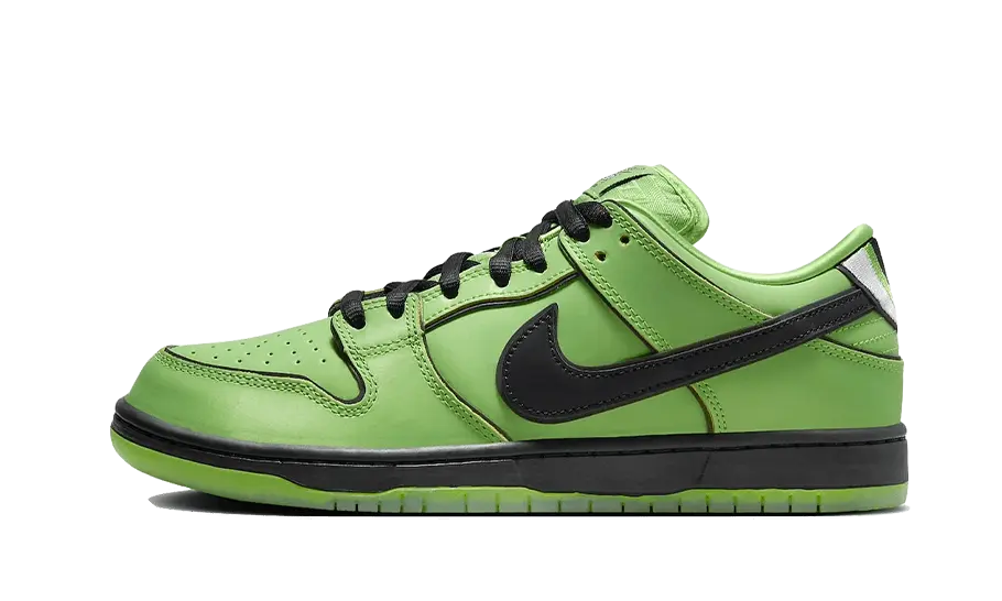 Nike SB Dunk Low The Powerpuff Girls Buttercup Nike