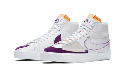 Nike Sb Blazer Mid Edge Lakers Nike