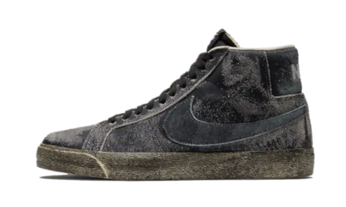 Nike Sb Blazer Mid Faded Black Nike