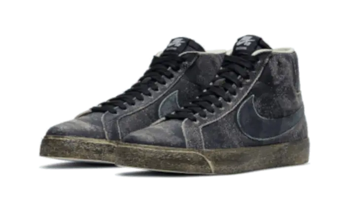 Nike Sb Blazer Mid Faded Black Nike