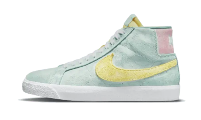 Nike Sb Blazer Mid Faded Green Dew Nike