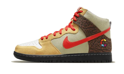 Nike Sb Dunk High Color Skates Kebab And Destroy Nike