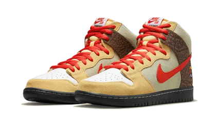 Nike Sb Dunk High Color Skates Kebab And Destroy Nike