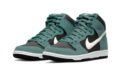 Nike Sb Dunk High Green Suede Nike