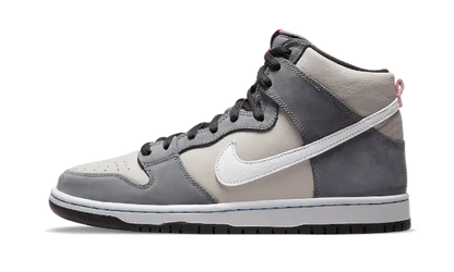 Nike Sb Dunk High Medium Grey Pink Nike