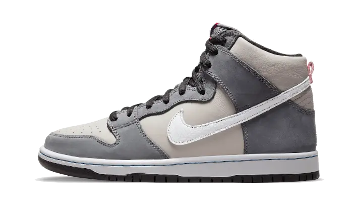 Nike Sb Dunk High Medium Grey Pink Nike