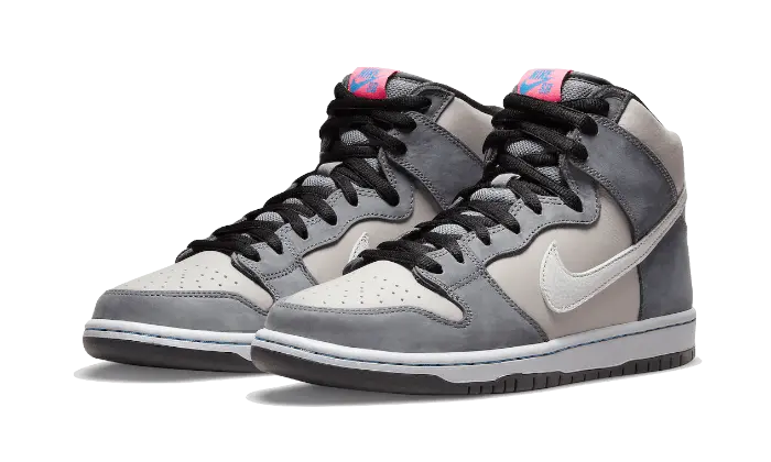 Nike Sb Dunk High Medium Grey Pink Nike