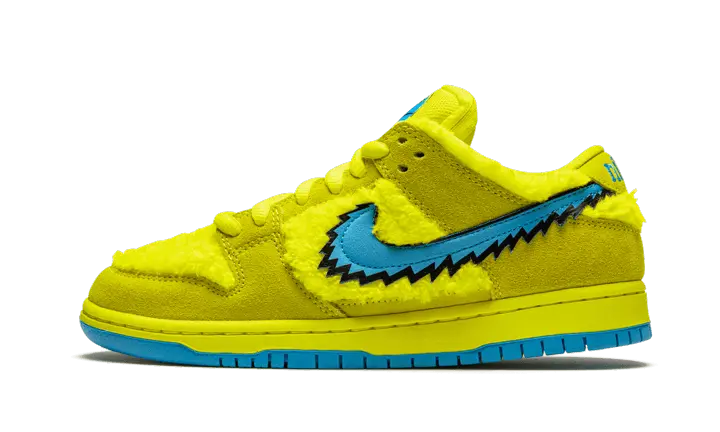 Nike Sb Dunk Low Grateful Dead Bears Yellow Nike