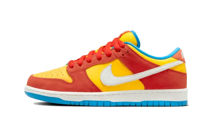 Nike Sb Dunk Low Pro Habanero Red Bart Simpson Nike
