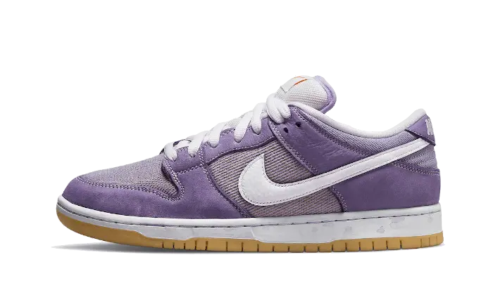 Nike Sb Dunk Low Pro Iso Orange Label Unbleached Pack Lilac Nike