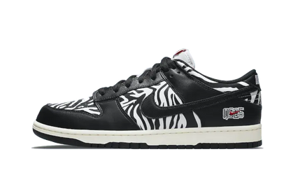 Nike Sb Dunk Low Quartersnacks Zebra Nike