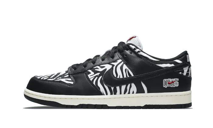 Nike Sb Dunk Low Quartersnacks Zebra Nike