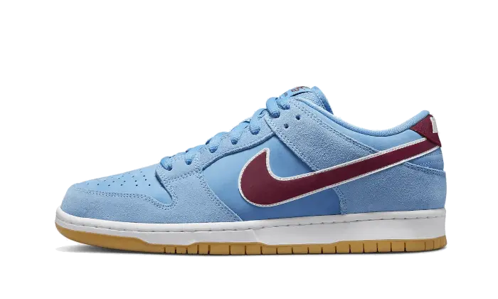 Nike Sb Dunk Low Valour Blue Team Maroon Nike