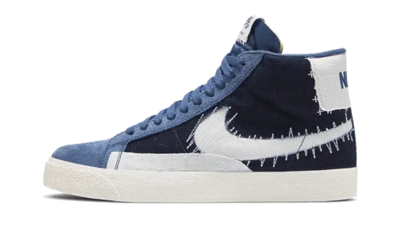 Nike Sb Zoom Blazer Mid Sashiko Mystic Navy Nike
