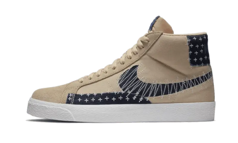 Nike Sb Zoom Blazer Mid Sashiko Sesame Nike
