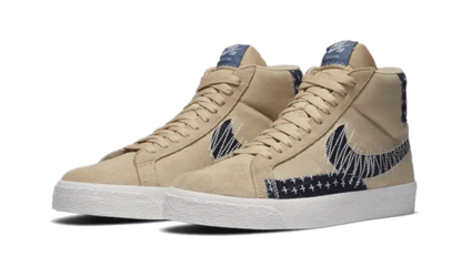 Nike Sb Zoom Blazer Mid Sashiko Sesame Nike