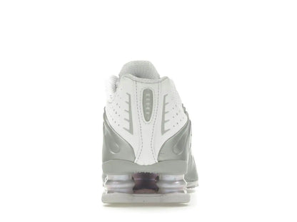 Nike Shox R4 White Metallic Platinum Barely Grape (Femme) Nike