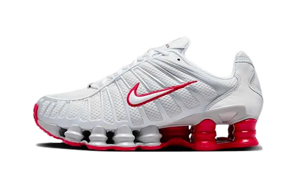 Nike Shox TL Platinum Tint Gym Red Nike