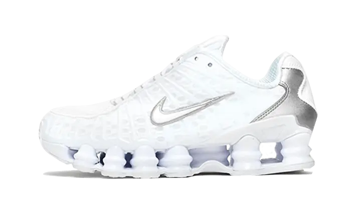 Nike Shox TL White Metallic Silver Max Orange Nike