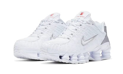 Nike Shox TL White Metallic Silver Max Orange Nike