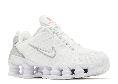 Nike Shox TL White Metallic Silver Nike