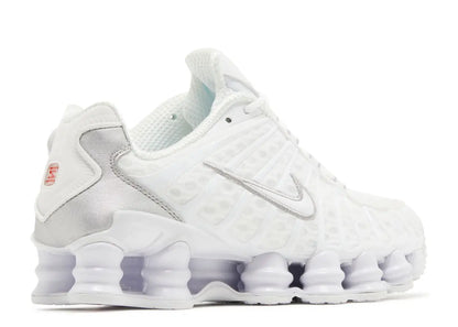 Nike Shox TL White Metallic Silver Nike