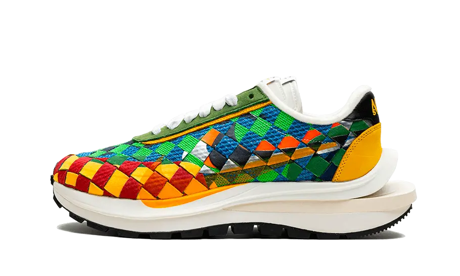 Nike Vaporwaffle Woven Sacai Jean Paul Gaultier Green Gusto Nike