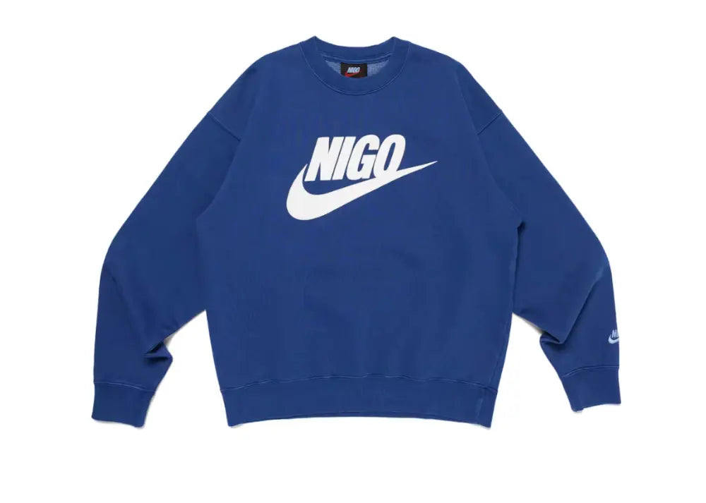 Nike x Nigo NRG Fleece Crew Sweatshirt Navy Nike