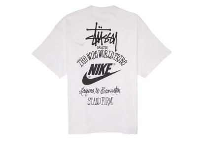 Nike x Stussy The Wide World Tribe T-Shirt White Stussy