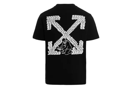 Off-White Bricks Arrow Slim S/S Tee Black Off-White