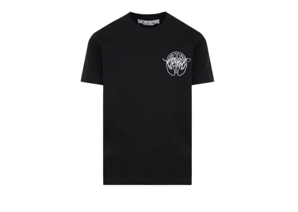 Off-White Hand Arrow Slim T-Shirt Black/White Off-White