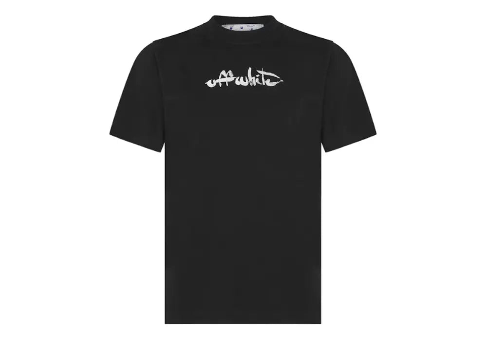 Off-White Paint Arrow Slim S/S T-Shirt Black/White Off-White