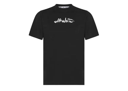 Off-White Paint Arrow Slim S/S T-Shirt Black/White Off-White