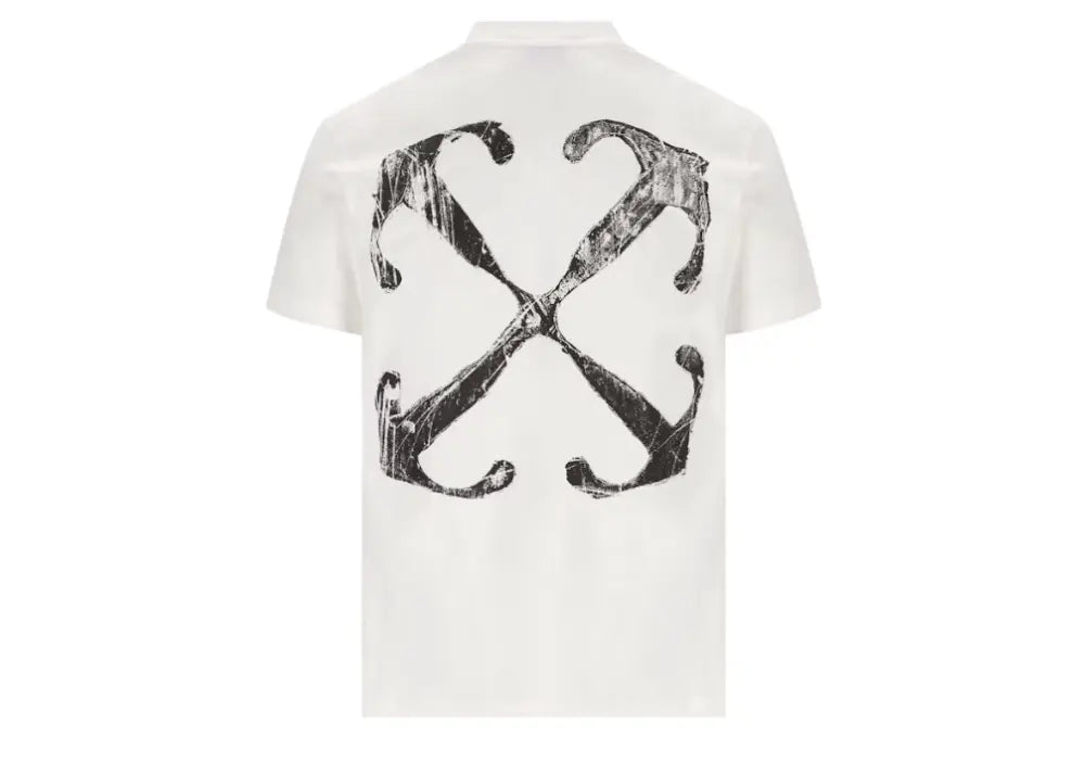 Off-White Scratch Arrow T-Shirt White Off-White