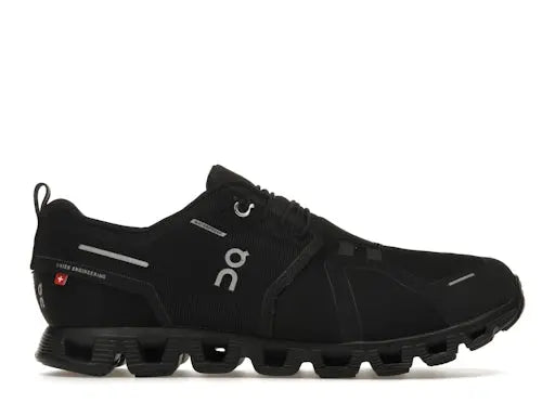 On Running Cloud 5 Waterproof All Black On