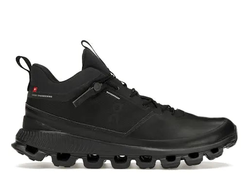 On Running Cloud Hi Waterproof Black On