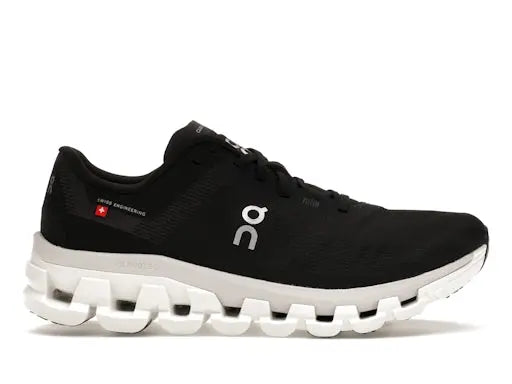 On Running Cloudflow 4 Black White (Women's) On
