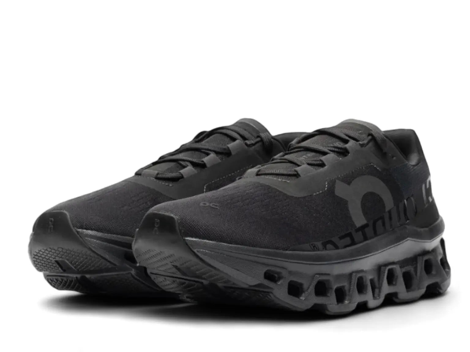 On Running Cloudmonster All Black On Running