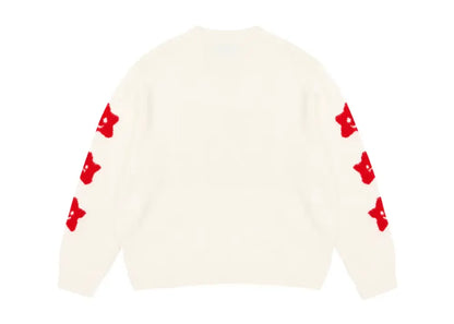 Palace Cosy Knit (FW24) Soft White Palace