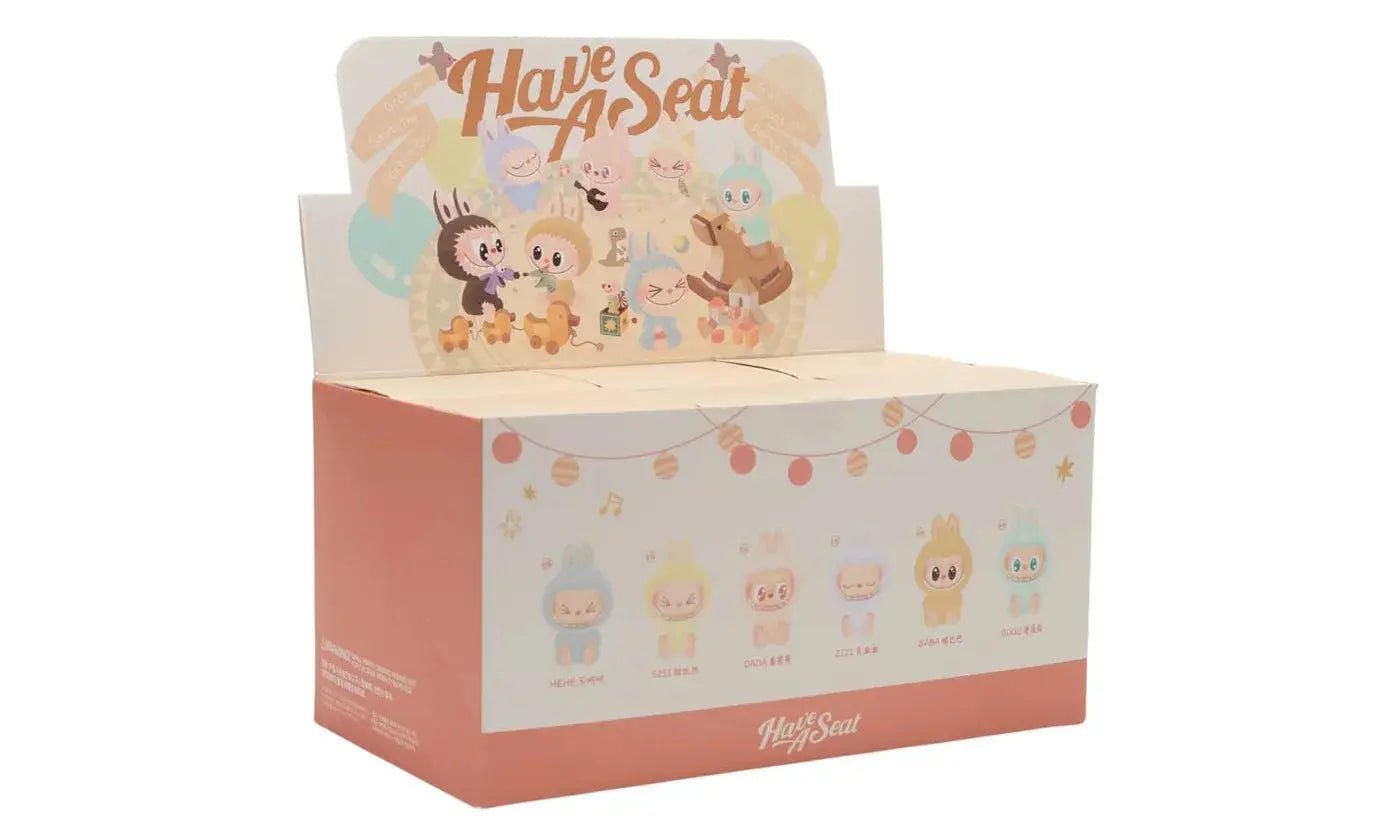 Pop Mart Labubu The Monsters Have a Seat Vinyl Plush Sealed Case (6 Blind Boxes) VOSneakers