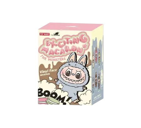 Pop Mart Labubu The Monsters Tasty Macarons Vinyl Face Blind Box VOSneakers